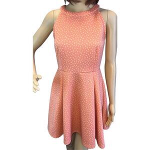 Copper Key Floral Halter Dress Size Small